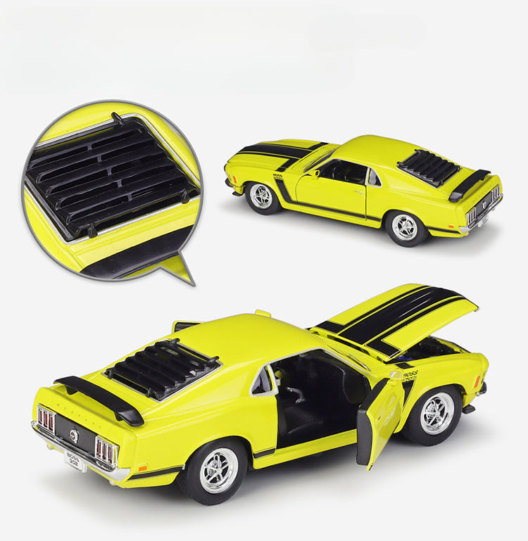 1/24 Scale 1970 Ford Mustang Boss 302 Diecast Model Car