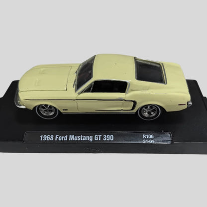 1/64 Scale 1968 Ford Mustang GT 390 Diecast Model Car