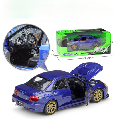 1/24 Scale Subaru Impreza WRX STI Diecast Model Car