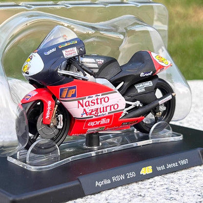 1/18 Scale 1997 Aprilia RSV 250 Test Jerez Motorcycle Diecast Model