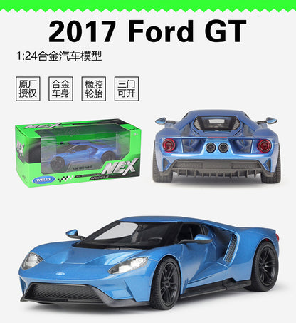 1/24 Scale 2017 Ford GT Sports Car Diecast Model