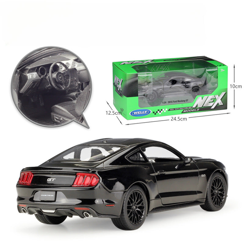 1/24 Scale 2015 Ford Mustang GT Diecast Model Car