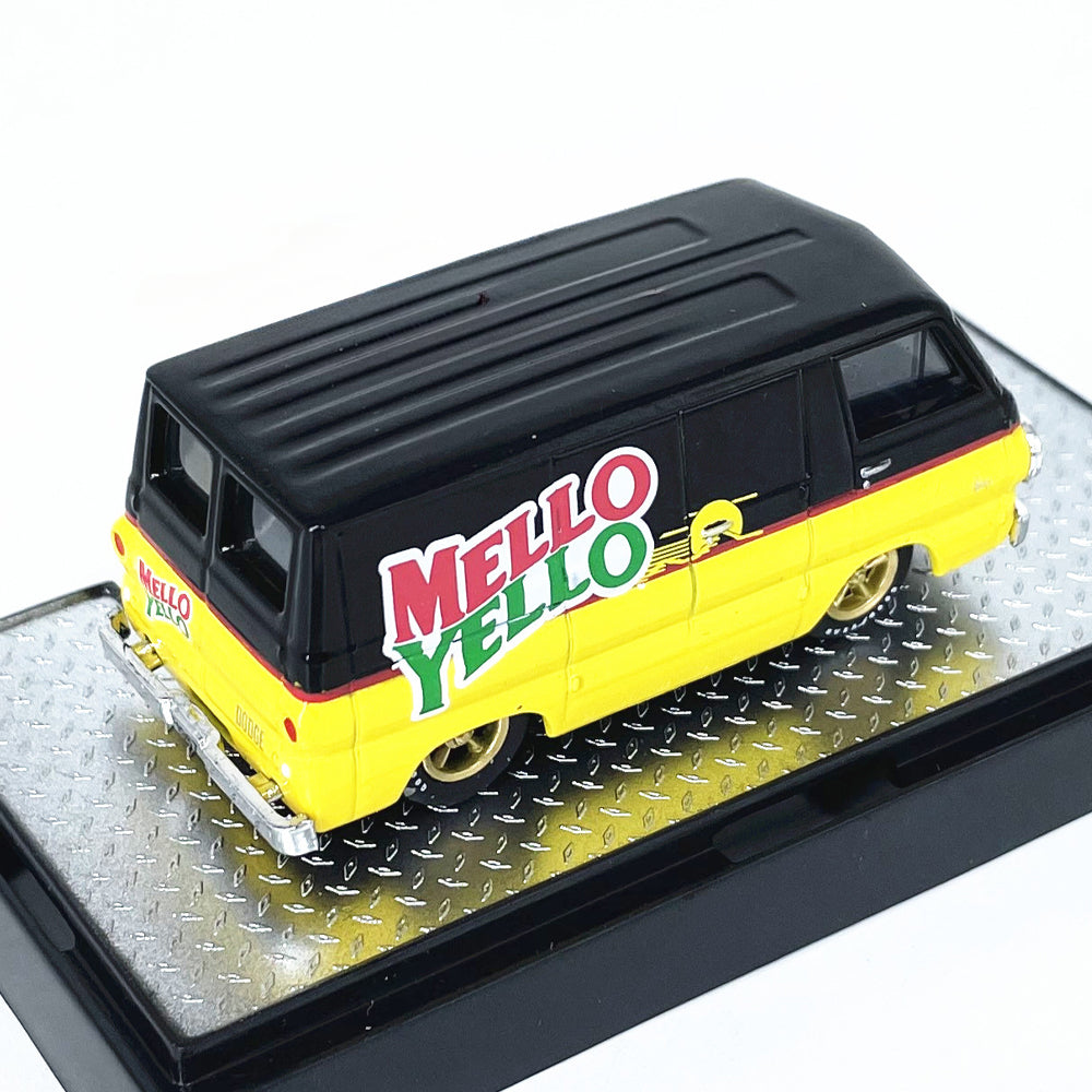 1/64 Scale 1967 Dodge A100 Panel Van Mello Yello Diecast Model