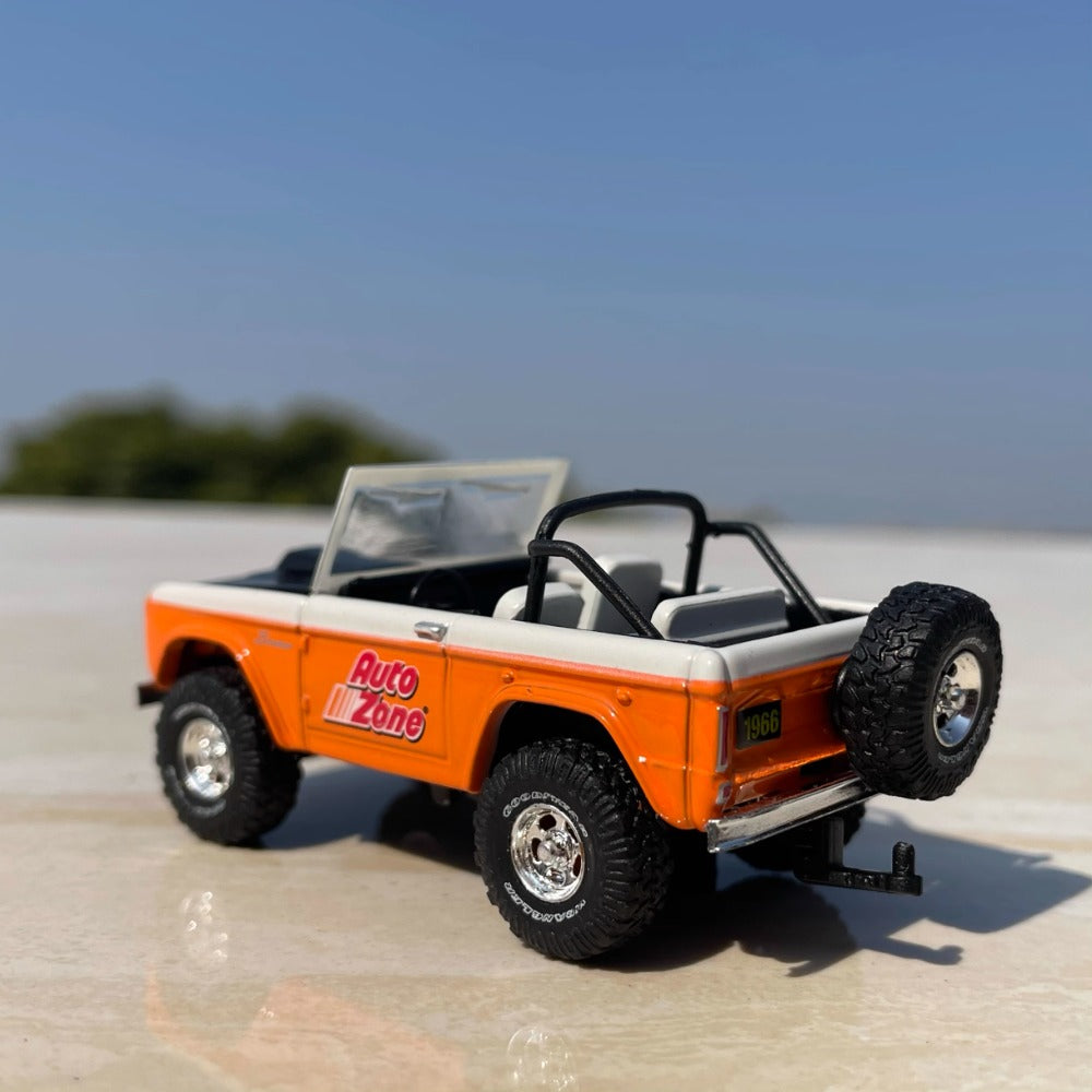 1/64 Scale Ford Bronco Convertible Diecast Model Car