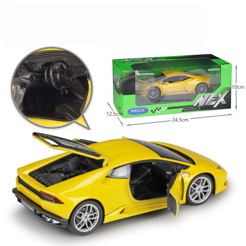 1/24 Scale Lamborghini Huracán LP610-4 Sports Car Diecast Model