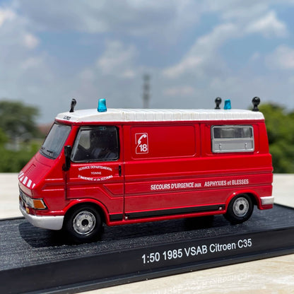 1/50 Scale 1985 VSAB Citroen C35 Van Diecast Model Car