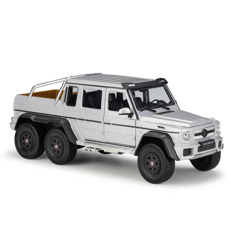 1/24 Scale Mercedes-AMG G63 6x6 Pickup Truck Diecast Model Car