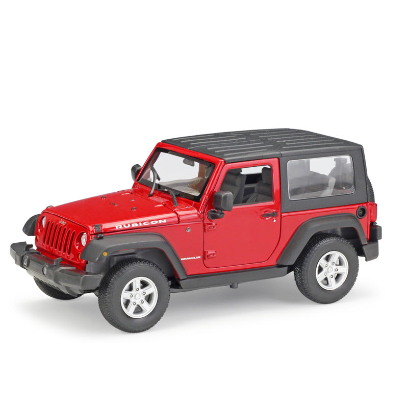 1/24 Scale 2007 Jeep Wrangler Rubicon Diecast Model Car