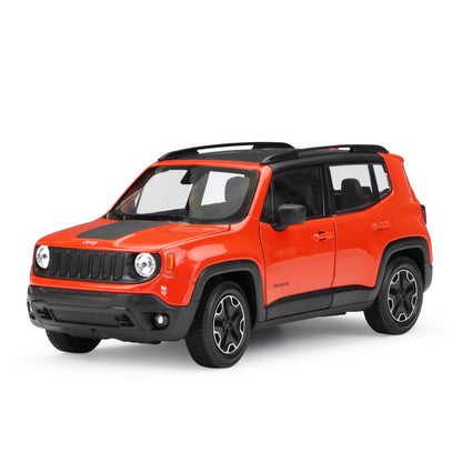 1/24 Scale Jeep Renegade Trailhawk Subcompact Crossover SUV Diecast Model Car