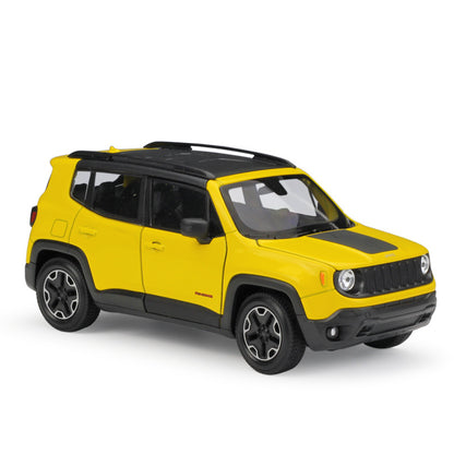 1/24 Scale Jeep Renegade Trailhawk Subcompact Crossover SUV Diecast Model Car