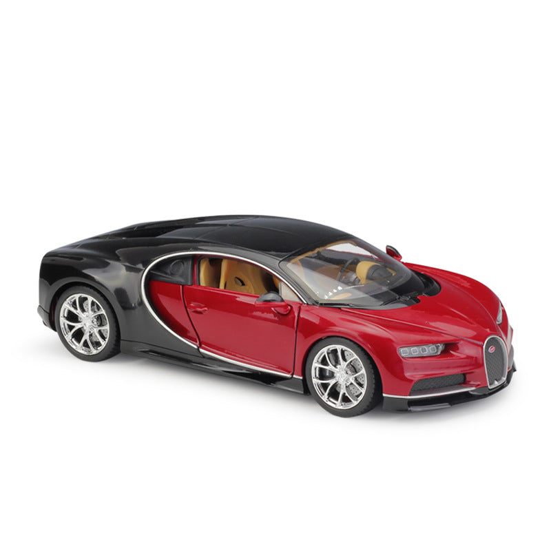 1/24 Scale Bugatti Chiron Sports Car Diecast Model