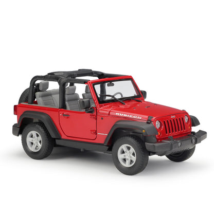 1/24 Scale 2007 Jeep Wrangler Rubicon Diecast Model Car