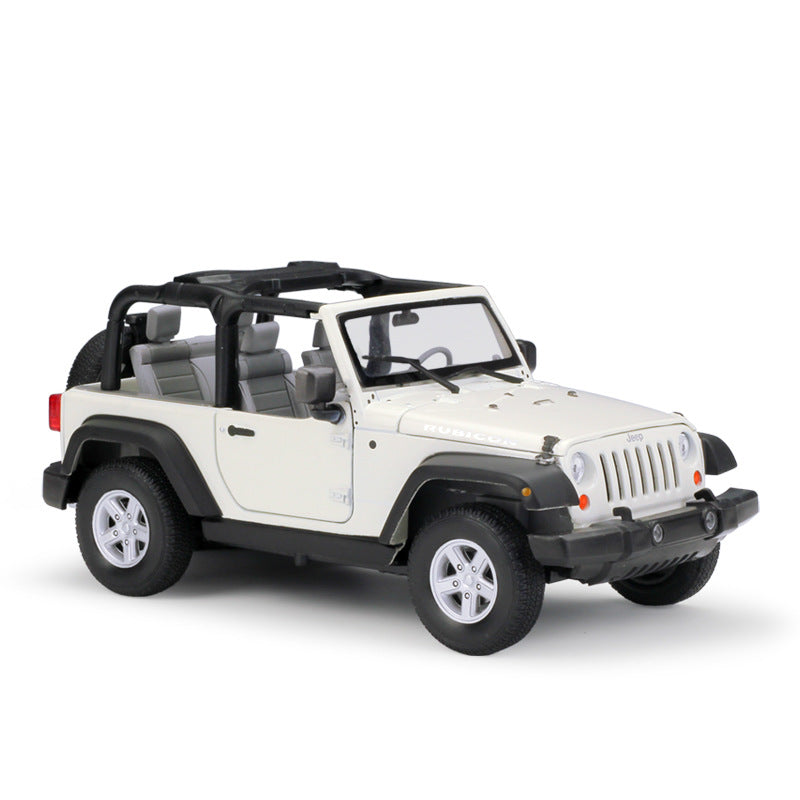 1/24 Scale 2007 Jeep Wrangler Rubicon Diecast Model Car