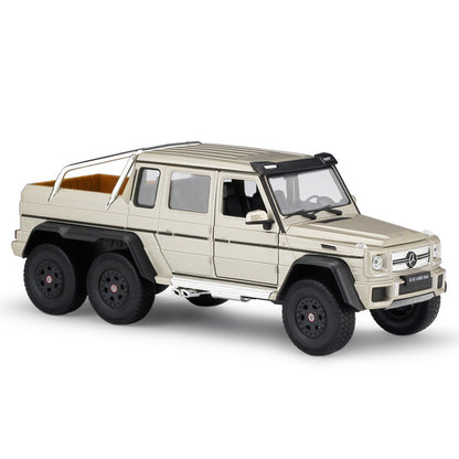 1/24 Scale Mercedes-AMG G63 6x6 Pickup Truck Diecast Model Car