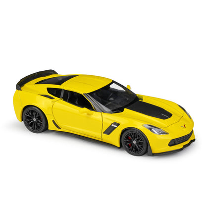 1/24 Scale 2017 Chevrolet Corvette Z06 Sports Car Diecast Model