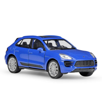 1/36 Scale Porsche Macan Turbo SUV Diecast Model Car Pull Back Toy