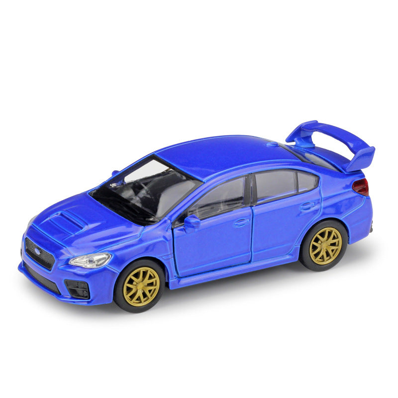 1/36 Scale Subaru WRX STI Diecast Model Car Pull Back Toy