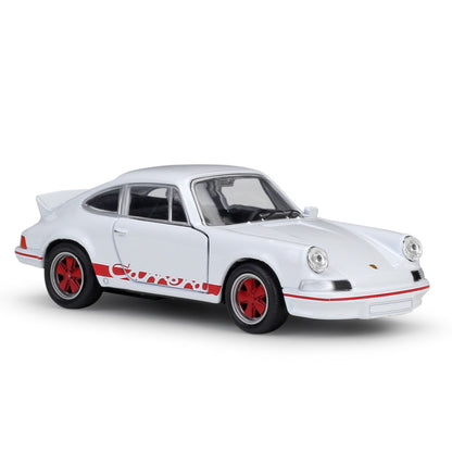 1/36 Scale 1973 Porsche 911 Carrera RS Diecast Model Car Pull Back Toy