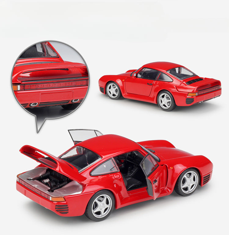 1/24 Scale Porsche 959 Sports Car Diecast Model