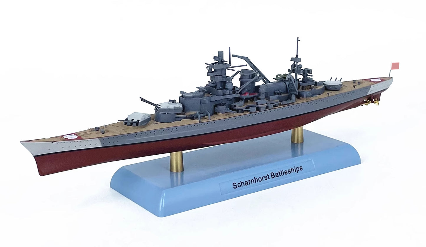 1/1000 Scale Scharnhorst WWII German Battleship Diecast Model