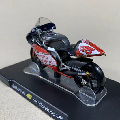 1/18 Scale 1998 Aprilia RSW 250 World Championship Motorcycle Diecast Model