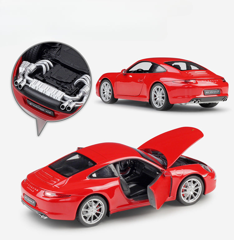 1/24 Scale Porsche 911 (991) Carrera S Sports Car Diecast Model