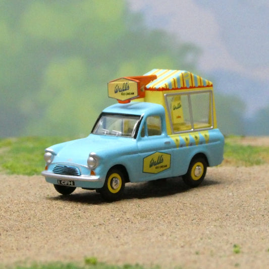 1/76 Scale Ford Anglia Walls Ice Cream Van Diecast Model Car