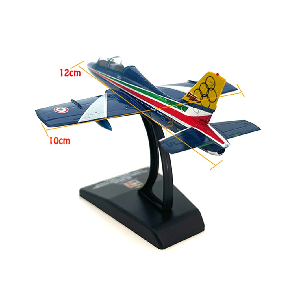 Aermacchi MB-339PAN military Jet Trainer 1/100 Scale Diecast Aircraft Model