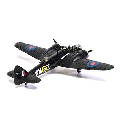 Bristol Blenheim WWII British Light Bomber 1/72 Scale Diecast Aircraft Model