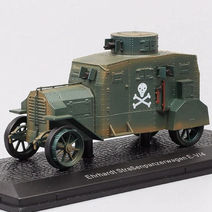 Ehrhardt E-V/4 WWI German Armored Fighting Vehicle 1/43 Scale Diecast Model