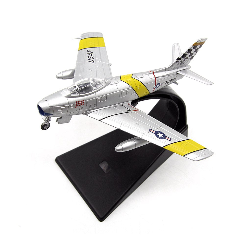 F-86 Sabre US Jet Fighter 1/100 Scale Diecast Aircraft Model