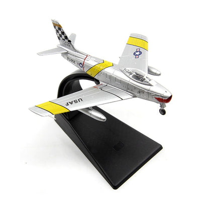 F-86 Sabre US Jet Fighter 1/100 Scale Diecast Aircraft Model