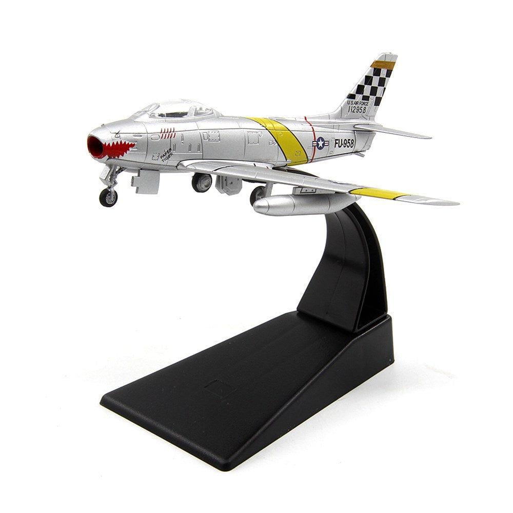 F-86 Sabre US Jet Fighter 1/100 Scale Diecast Aircraft Model