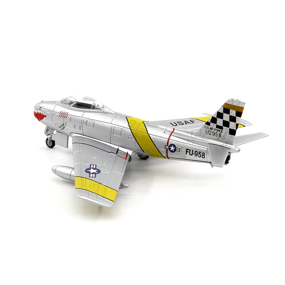 F-86 Sabre US Jet Fighter 1/100 Scale Diecast Aircraft Model