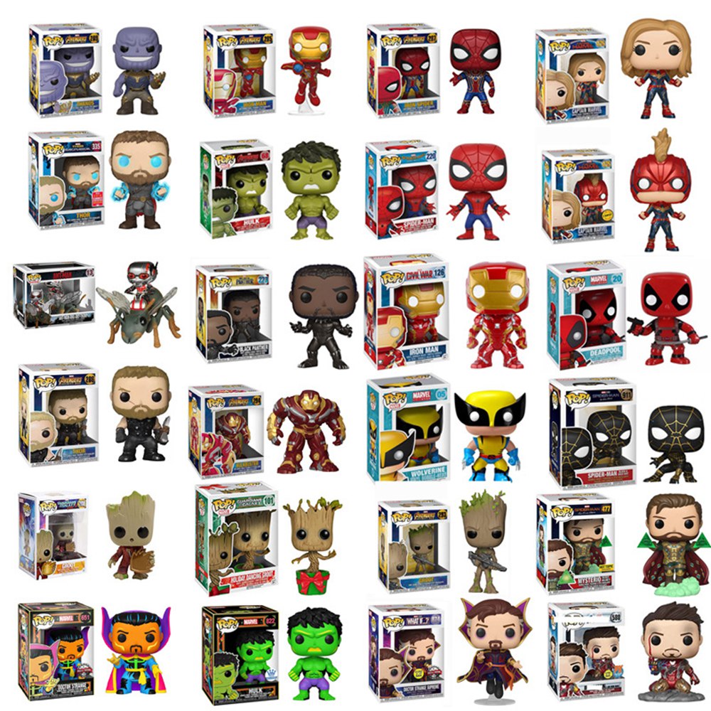 Funko pop avengers sales infinity war list