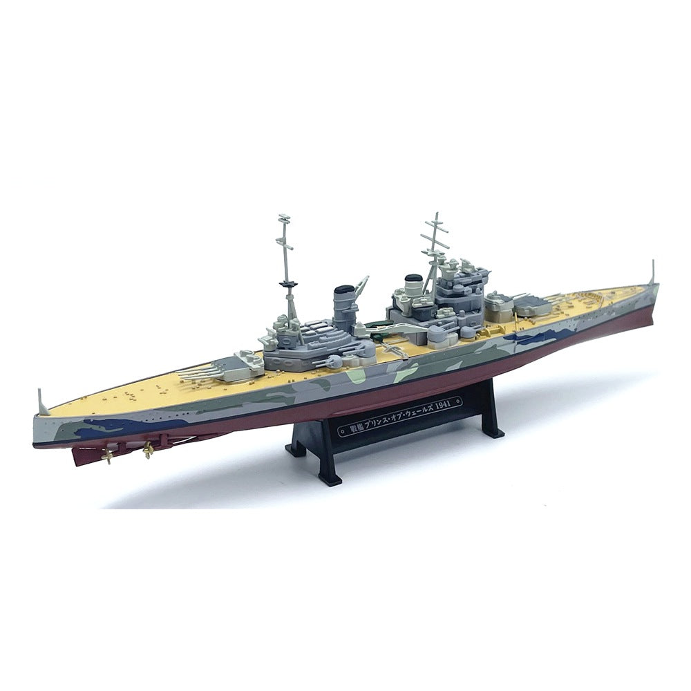 December 1941 HMS Prince of Wales (53) Royal Navy Battleship 1/1000 Scale Diecast Model