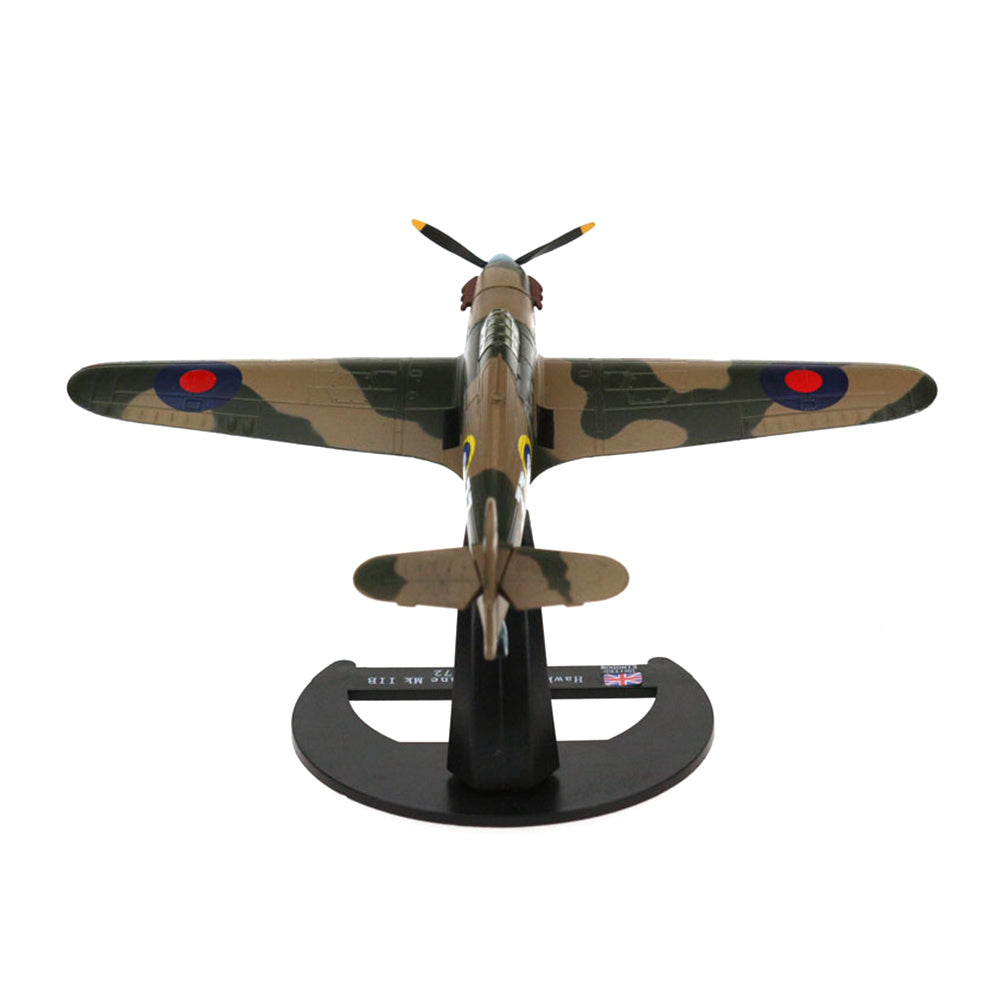 Hawker Hurricane Mk.IIB WWII British Fighter Aircraft 1/72 Scale Diecast Model