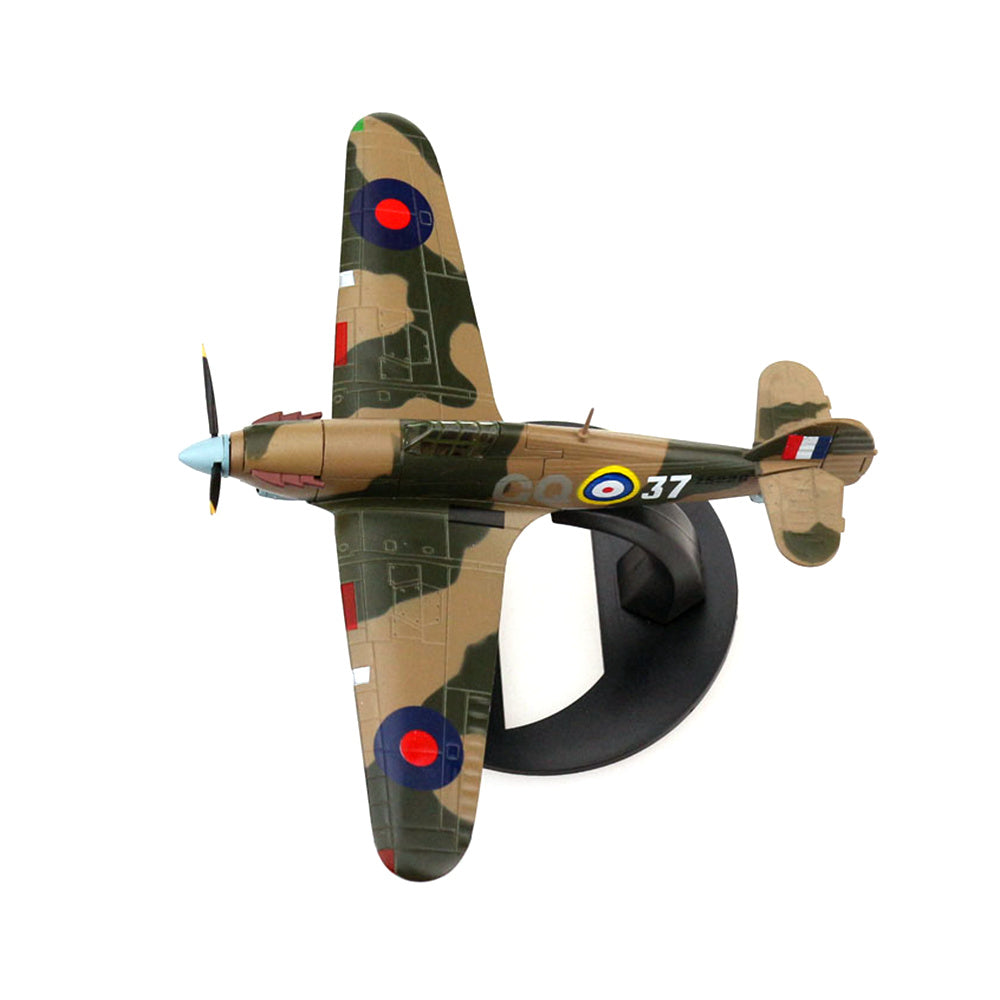 Hawker Hurricane Mk.IIB WWII British Fighter Aircraft 1/72 Scale Diecast Model