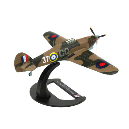 Hawker Hurricane Mk.IIB WWII British Fighter Aircraft 1/72 Scale Diecast Model