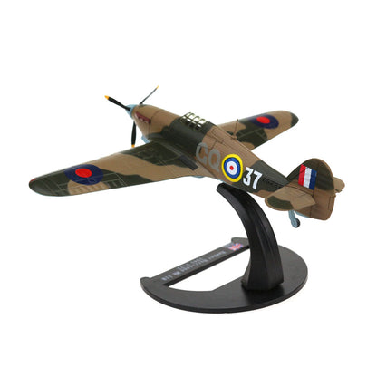 Hawker Hurricane Mk.IIB WWII British Fighter Aircraft 1/72 Scale Diecast Model