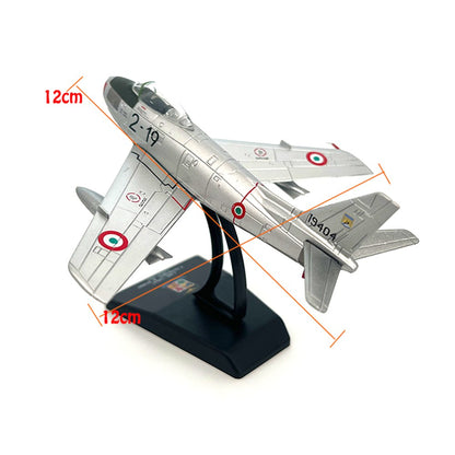 North American F-86 Sabre Transonic Jet Fighter 1/100 Scale Diecast Aircraft Model