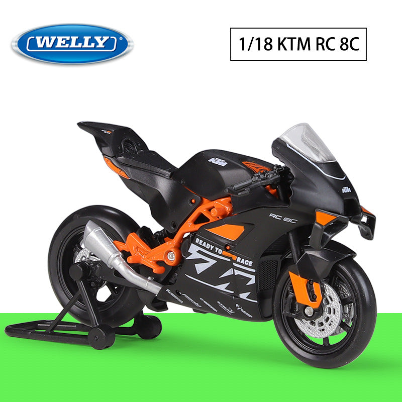 1/18 Scale KTM RC 8C Motorcycle Diecast Model