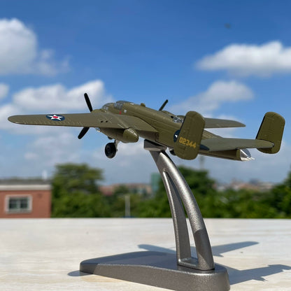 1/144 Scale North American B-25 Mitchell WWII Bomber Diecast Model Aircraft