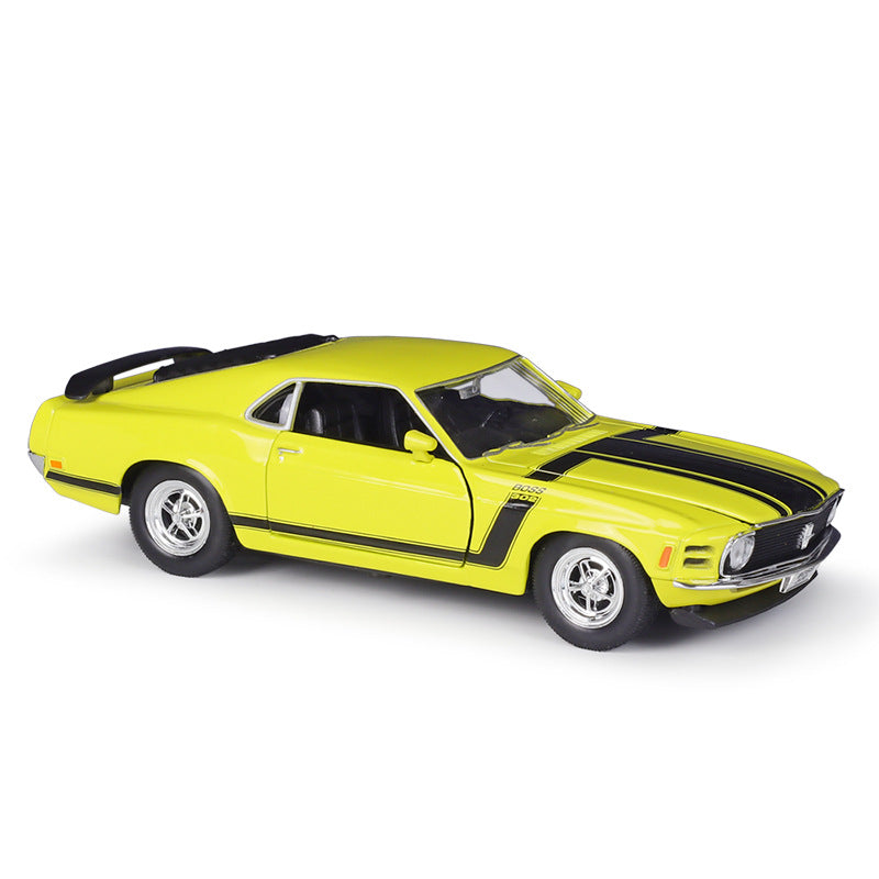 1/24 Scale 1970 Ford Mustang Boss 302 Diecast Model Car