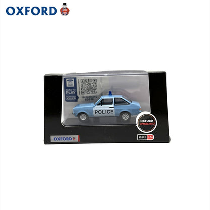 1/76 Scale Ford Escort Mk II Police Car Diecast Model