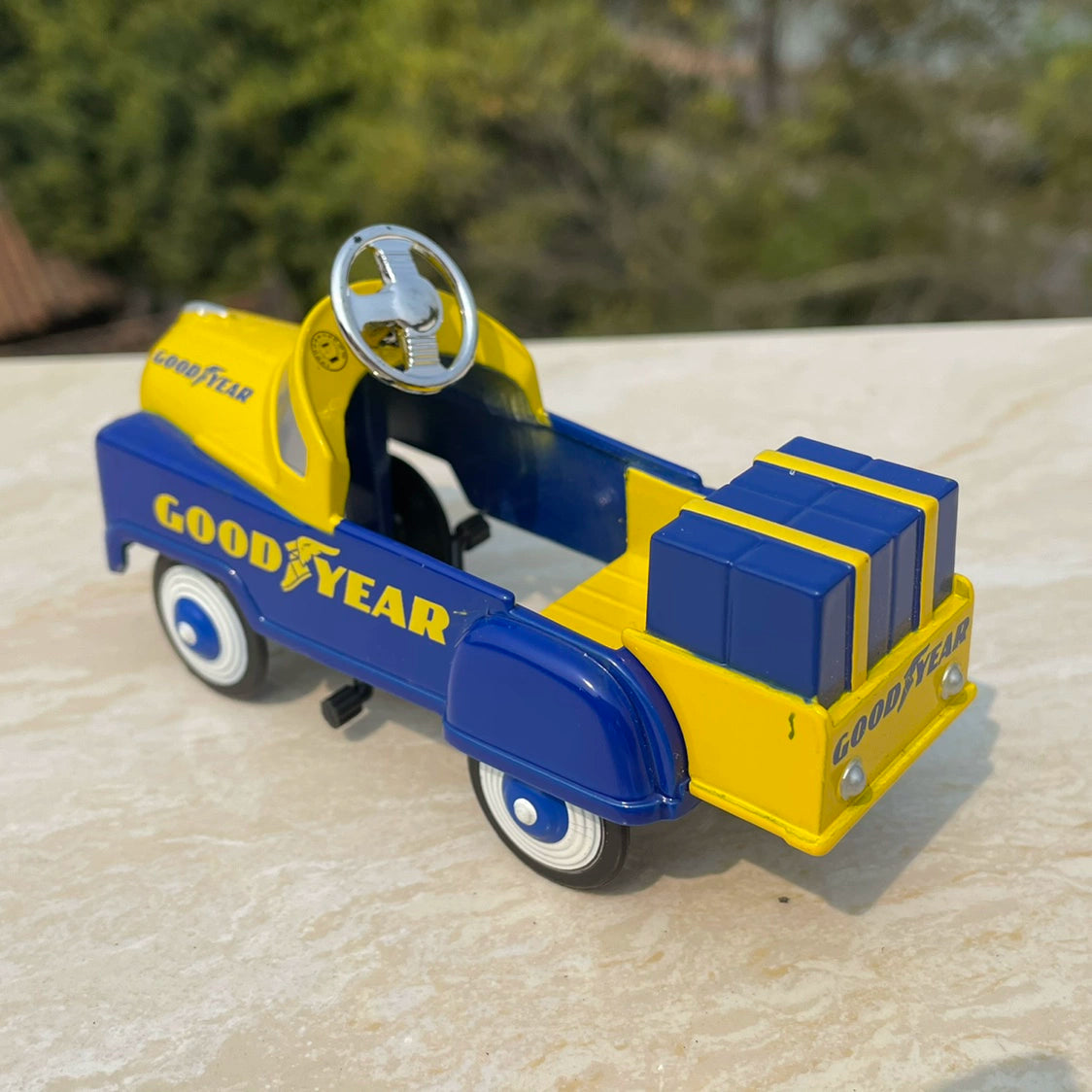 1/10 Scale Goodyear Pedal Car Diecast Model