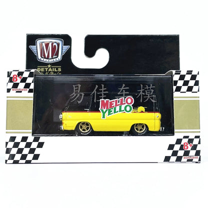 1/64 Scale 1967 Dodge A100 Panel Van Mello Yello Diecast Model