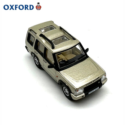 1/76 Scale Land Rover Discovery 2 White Gold Diecast Model Car