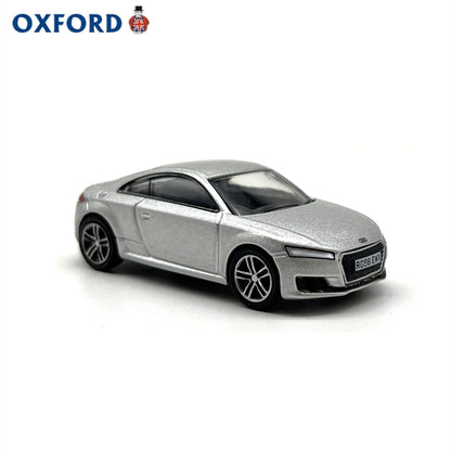 1/76 Scale Audi TT Coupe Silver Diecast Model Car