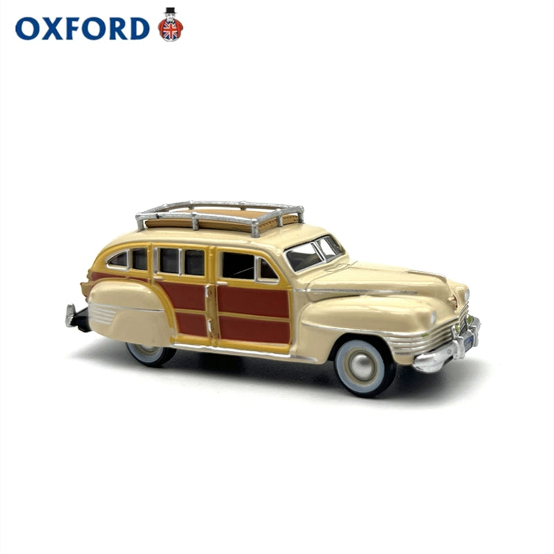 1/87 Scale 1942 Chrysler Town & Country Woodie Wagon Diecast Model Car